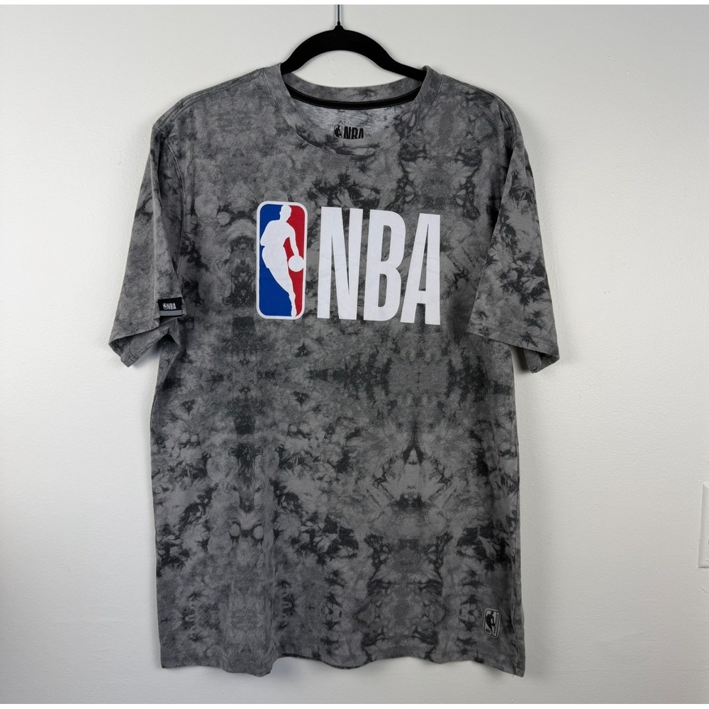 NBA Basketball Mens  T-Shirt Short‎ Sleeve Size Large RN 109135 Tie Dye